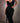 Tight Corseted Black and White Ruffle Dress in Small