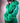 Emerald Green Faux Fur Jacket Small/Medium