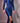 Navy Long Spandex Formal Dress