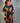Tropical Jersey Palm Dress Medium/Large