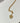 Collar charm caracol