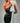 Long Black and White Demure Evening Gown with Train and Clip On Bow Small