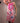 Pink Sardine Print Dress Small/Medium