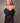 Black Edgy Rose Bust Long Top with Adjustable Straps